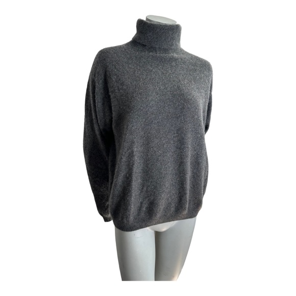 Harry Rosen Sweaters - Harry Rosen Grey 100% Cashmere Turtleneck Sweater Size Large